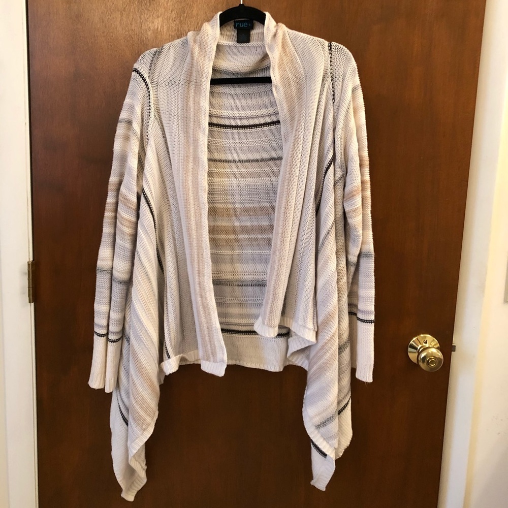 EUC Rue + waterfall sweater